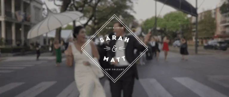 Sarah and Matts New Orleans wedding video