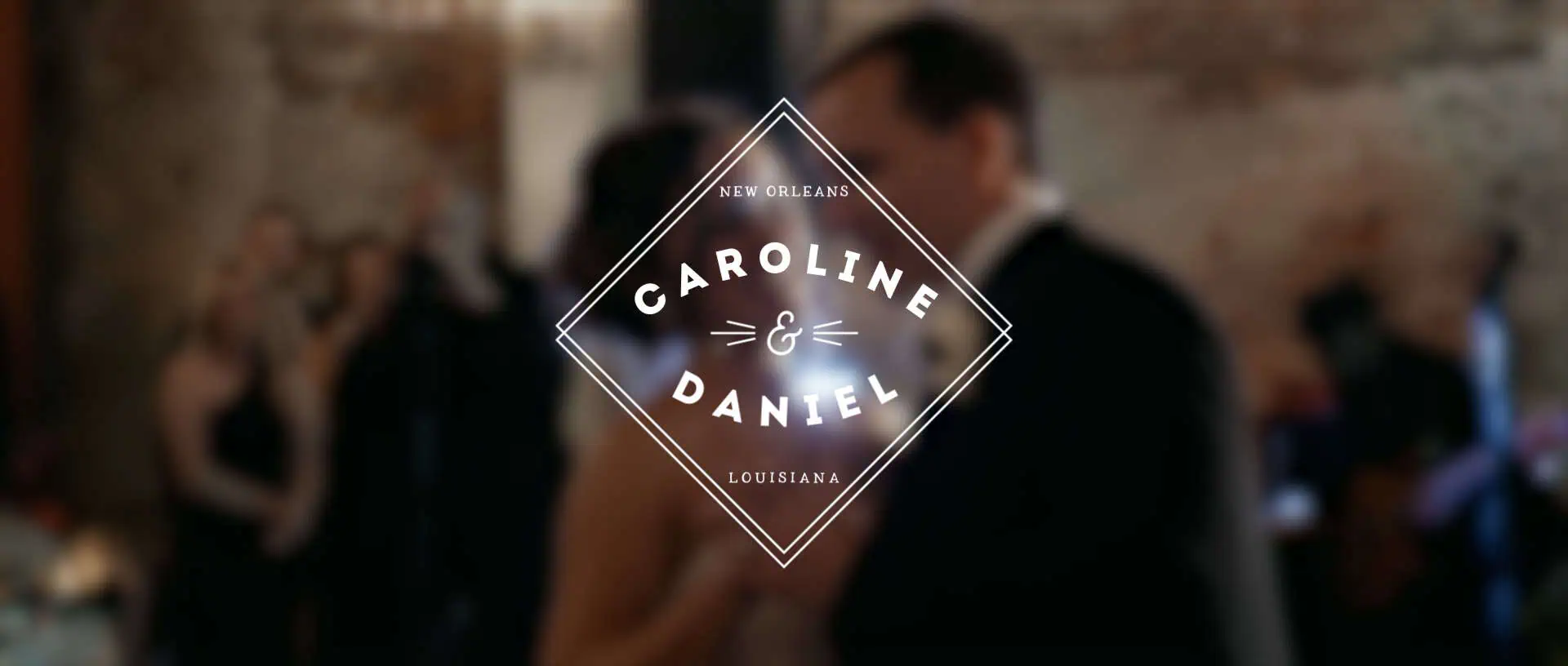 Wedding videography of Caroline and Daniel at St. Joseph's Catholic Church in New Orleans