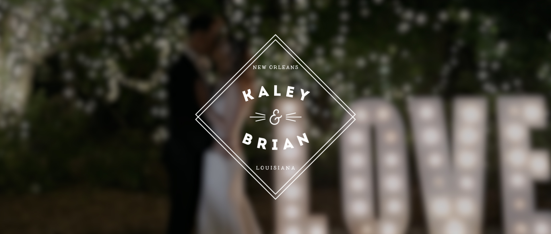 Kaley and Brian New Orleans wedding film thumbnail at Southern Oaks Plantation