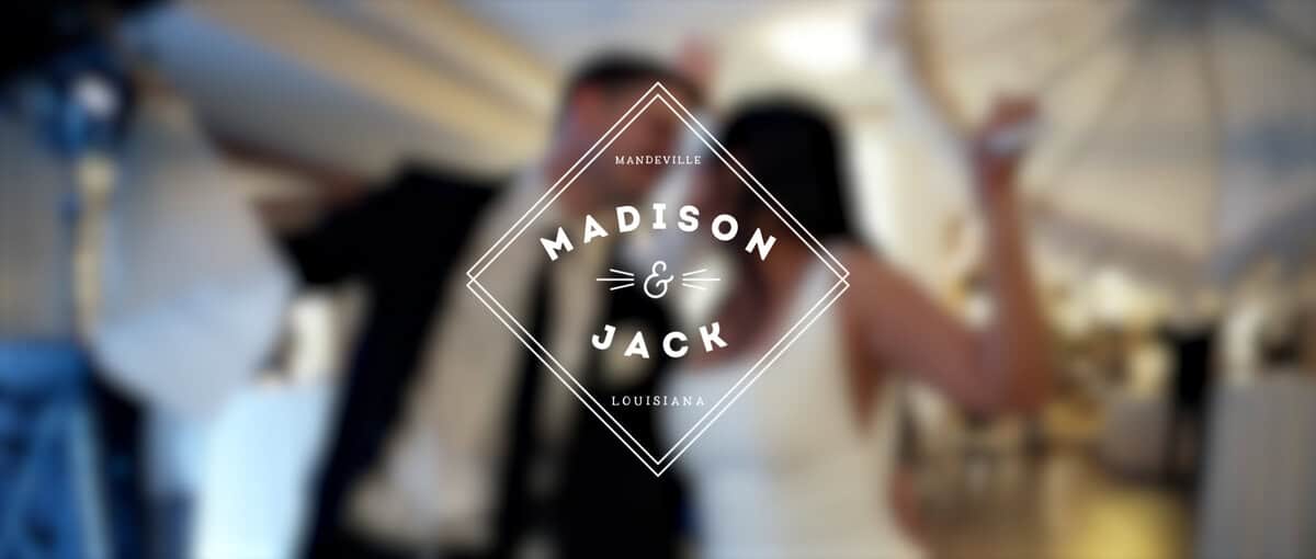 Mandeville wedding videographer captures Madison and Jack’s wedding at The Greystone in Louisiana